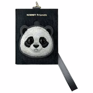 NIMMY кошелёк для карт BIG EYED PET 2.0 Panda чёрный
