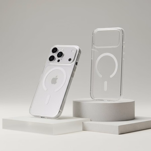 Dėklas skirtas IPHONE 17 Air Forcell F-Protect Clear Hybrid Premium suderinamas su Magsafe skaidrus