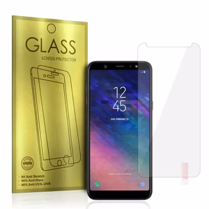 Apsauginis stiklas auksinis SAMSUNG GALAXY A6 (2018)
