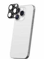 AmazingThing aviacijos klasės lydinio grūdintas stiklas objektyvui iPhone 16 Pro / 16 Pro Max - juodas