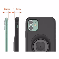 Telefono dėklas su laikiklio adapteriu iPhone XR