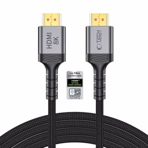 Tech-Protect UltraBoost HDMI 2.1 4K 120Hz / 8K 60Hz kabelis 300 cm - juodas