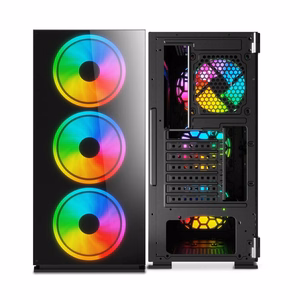 SAVIO Prime X1 ARGB Glass kompiuterio korpusas, juodas