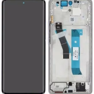 Xiaomi Redmi Note 15 4G LCD ekranas su lietimui jautriu ekranu ir rėmu Violetinis originalus (aptarnavimo pakuotė)