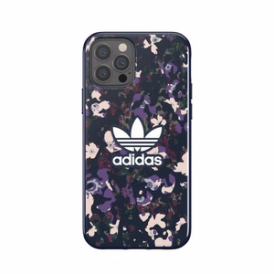 Adidas OR SnapCase Grafikos dėklas iPhone 12 Pro / iPhone 12 - alyvinė
