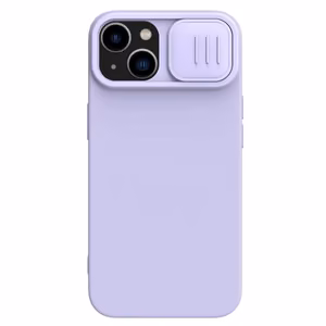 Nillkin CamShield Silky Silicone Case for Iphone 15 Plus purple