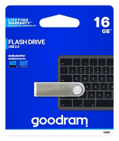 Goodram UUN2 USB atmintukas 16 GB USB A tipo 2.0 Sidabras
