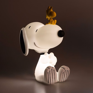 Snoopy LED naktinis šviestuvas vaikams, 26.7 × 18.5 cm