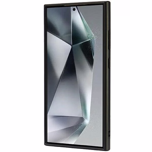 Audi Sintetinės odos Magnetinis dėklas telefonui S24 Ultra S928 juodas/juodas kietas dėklas AU-TPUPCMS24U-Q5/D1-BK