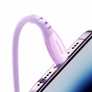Joyroom S-A59 Vibrant Series 60W USB-C - USB-C Laidas 1.2m - violetinis