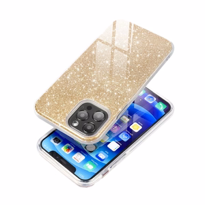 Žvilgantis dėklas telefonui IPHONE 17 Pro - auksinis