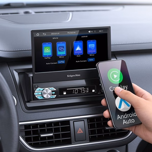 Automobilinis radijas Kruger&Matz KM2018 su ištraukiamu 7 colių ekranu, CarPlay/Android Auto
