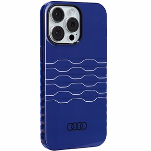 Audi IML MagSafe dėklas telefonui iPhone 15 Pro Max - mėlynas