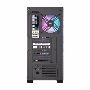 Kompiuterio korpusas Darkflash DS900WD (juodas) + 4 ventiliatoriai