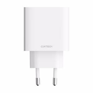 Cuktech A19 30W USB-A + USB-C Wall Charger - White