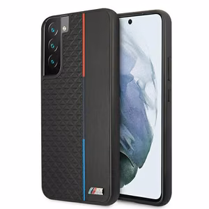 BMW M Collection Triangles dėklas Samsung Galaxy S22+ - juodas