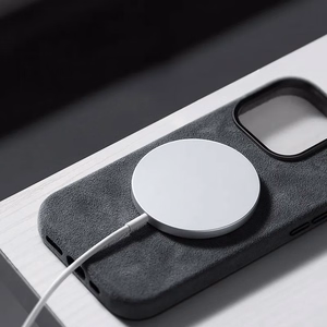 Alcane MagSafe dėklas telefonui iPhone 14 Pro šviesiai rožinis