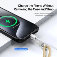 DUX DUCIS Plaz – kryžminė telefono dirželė – geltona