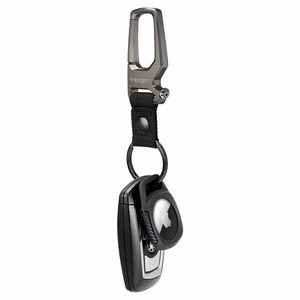 Spigen Rugged Armor dėklas skirtas Apple AirTag - matinis juodas