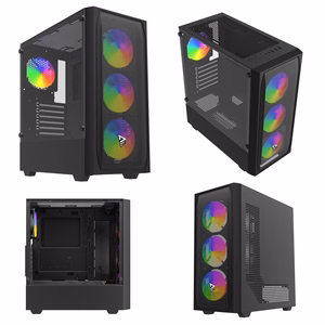 Savio Noctis Flow RGB Kubas Juoda