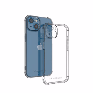 Wozinsky Anti Shock dėklas iPhone 14 Plus skaidrus skaidrus dėklas