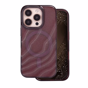 „Tecto Shield Desert Mag“ dėklas, skirtas iPhone 16 Pro 6,3", raudonmedžio spalvos