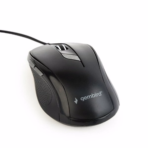Gembird MUS-6B-01 kompiuterio pelė Abiems rankoms USB A tipo Optinis 1600 DPI
