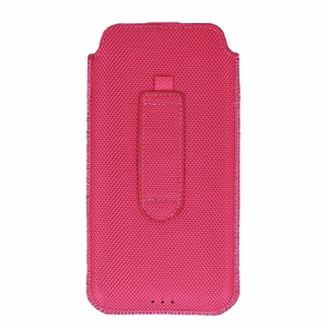 HIT Pouch Case (XL dydis) Iphone 15/15 Pro/Iphone 16/16 Pro/Samsung S24/S24 Plus/S25/S25 Plus/A53/A55 5G dizainas 2 rožinis
