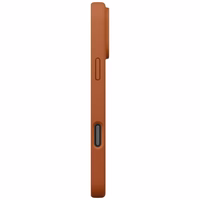 Uniq Lino Dėklas iPhone 17 Pro Max Magnetinis įkrovimas - oranžinis