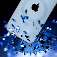 3mk Smoke magnetinis dėklas su stovu iPhone Air telefonui - juodas