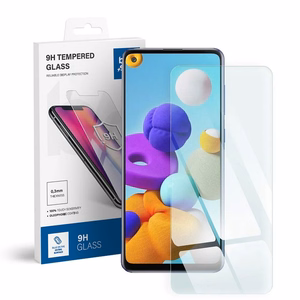 Tempered glass to Samsung Galaxy A21s Blue Star