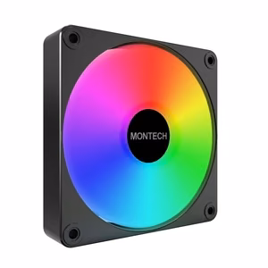 Montech korpuso ventiliatorius 120mm GF120 V2 ARGB PWM juodas