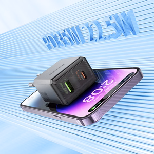 Borofone Įkroviklis BN20 Lena (m) - USB + Type C - PD 35W pilkas