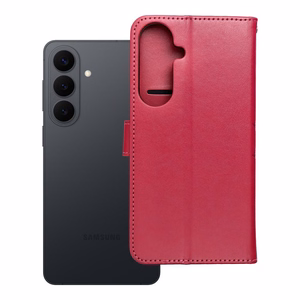 MEZZO knygos tipo dėklas telefonui SAMSUNG S26 Edge su mandala, purpurinis