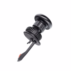 Magnetic car phone holder Blue Star Smart Lock Round air vent black