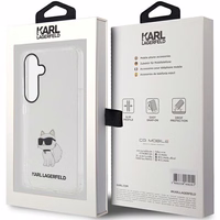 Karl Lagerfeld KLHCS24MHNCHTCT S24+ S926 permatomas kietas dėklas IML Choupette