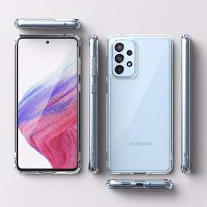Ringke Fusion TPU dėklas su rėmeliu Samsung Galaxy A73 skaidrus
