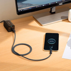 USB kabelis Baseus Dynamic 100W USB-A to Type-C 1.0m pilkas CALD000616