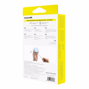Baseus Free2Pull - 20 W USB-C į Lightning ištraukiamas kabelis, 1 m (mėlynas)