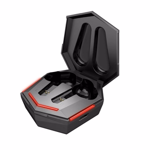 Беспроводные игровые наушники ART Bluetooth TWS + док-станция Type C AP-TW-G10 чёрные