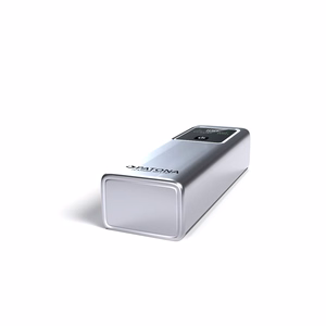 PATONA Platinum Powerbank Luxury One PD100 | 20000mAh | PD 100W | USB-C + USB-A Sidabrinis, Juodas