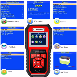 Konnwei KW850 OBD2 diagnostinis skeneris