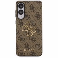 Guess Big 4G Logo Classic Logo dėklas Samsung Galaxy S25 Edge - rudas