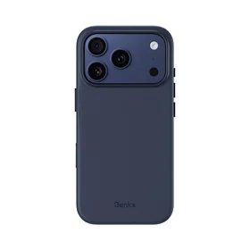 Benks Magnetic Vita Pro Silicone Dėklas (A069) Iphone 17 Pro mėlynas (Camera Control Button)