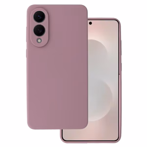 Dėklas telefonui Silikoninis Lite Samsung Galaxy S25 Edge Heather