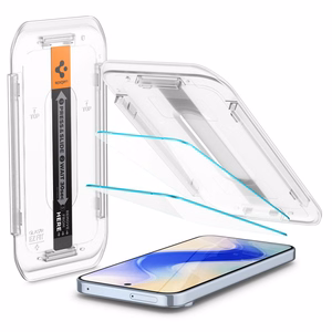 Spigen Glas.tR EZ Fit grūdintas stiklas su aplikatoriumi Google Pixel 9 / 9 Pro (2 vnt.)
