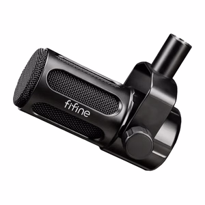 Fifine Tank1 dinaminis studijinis mikrofonas (juodas)