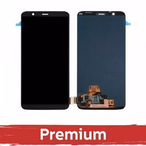 LCD Display Compatible With OnePlus 5T Black OEM