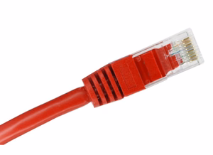 Alantec KKU5CZA1 tinklo kabelis Raudona 0.25 m Cat5e U/UTP (UTP)