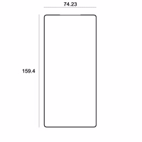 Etteri grūdintas stiklas 9D for Samsung Galaxy S25 Ultra